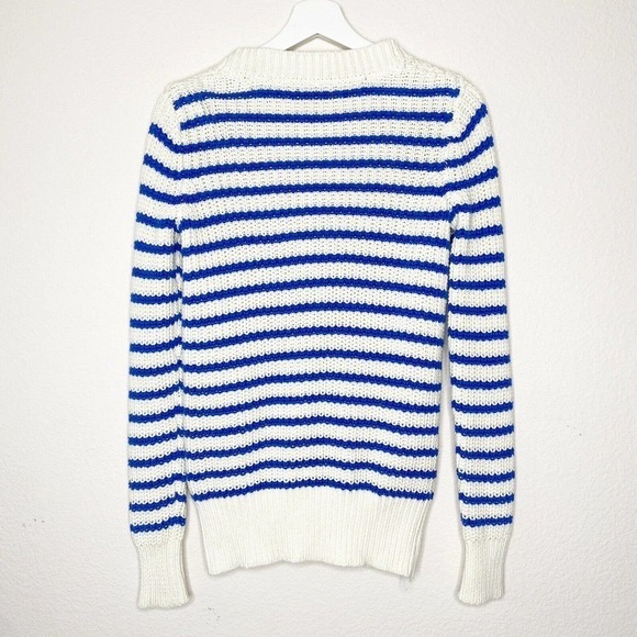 Tommy Hilfiger XS Striped Snap Pocketed Cardigan - Picture 7 of 8